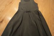 Girls grey pinafore Age 6-7