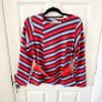 Lennon Courtney Striped Belted Blouse UK10 Image 2