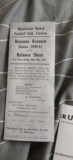 programmes (Manchester United)