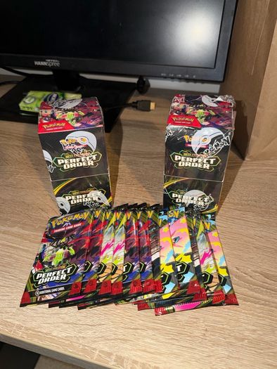 Pokemon TCG Perfect Order - 48 Sealed Booster Packs