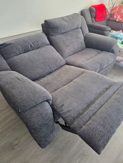 Recliner sofa and armchair