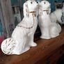 vintage pair ofStaffordshire WallyDogs Image 3