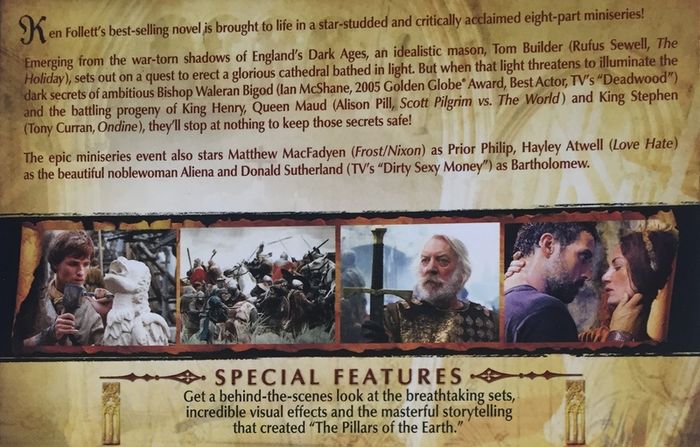 The Pillars Of The Earth [2010] [Complete Series] [DVD TV Boxsets]