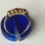 18ct White And Yellow Gold RUBY  And DIAMOND Ring Image 4