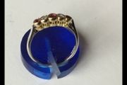 New 18ct White &amp; Yellow Gold Ruby &amp; Diamond Ring