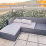 Garden sofa with cushions Image 2