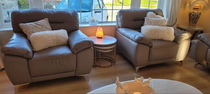 Sofas and Armchairs Three piece suite