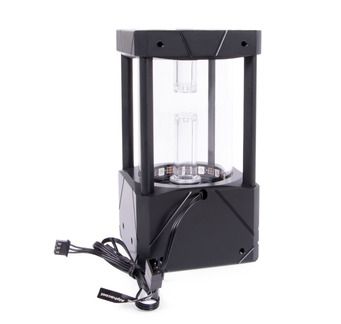 Alphacool Aurora D5 Universal Water cooling reservoir Black, Transparent 1 pc
