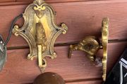 Brass coat hook