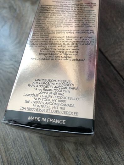 Lancome Absolut skin cleanser