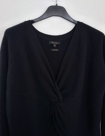 Massimo Dutti twist front sweater