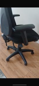 black office chair