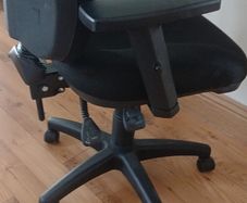 black office chair