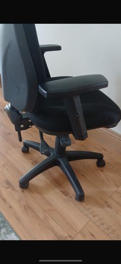 black office chair