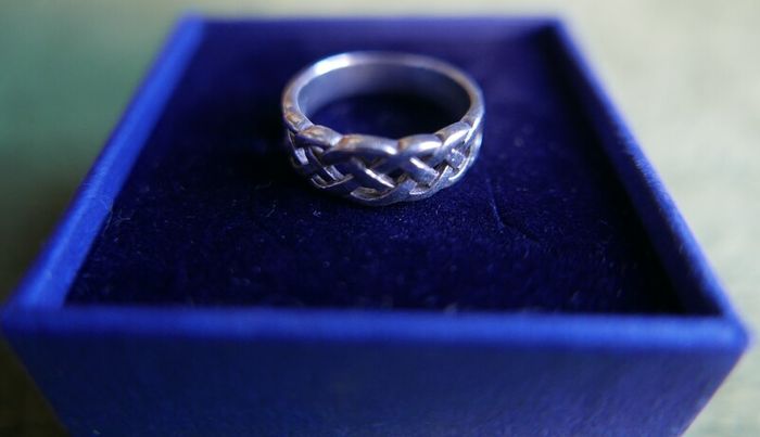 Sterling Silver 925 Celtic Knot Ring size L