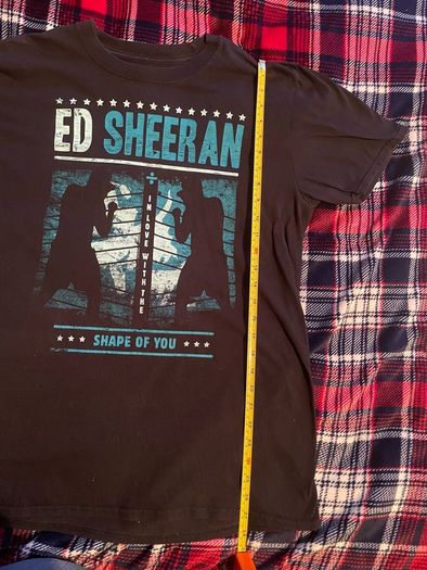Ed Sheeran Tour Tshirt - Adult Large