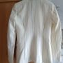 Mango suit jacket + wide leg trousers striped tailored set beige similar to Michelle Keegan 8/10 Image 8