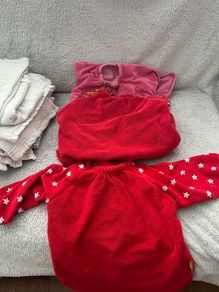Baby bibs, muslin cloths, changing bag