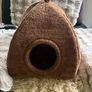 Soft Cat Igloo Bed Image 2