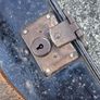 Vintage Black Metal Carry Case(Probably WW11) Image 7