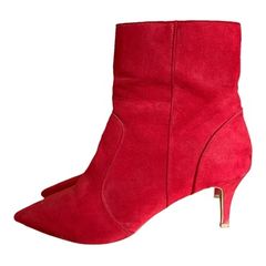Dune red boot