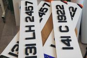 4d number plates
