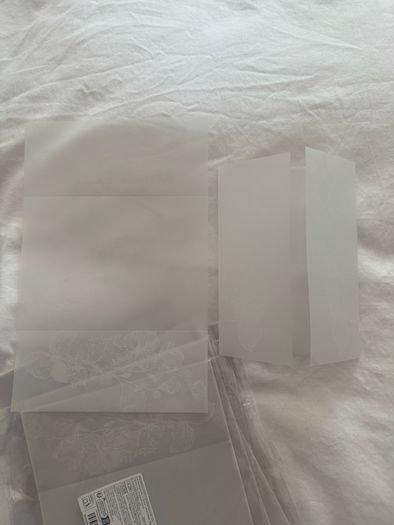 Floral vellum x 145 sheets