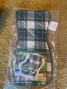New Pair Garden Chair Cushions