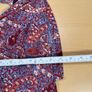 FAT FACE Womens Blouse Top - UK 12- Maroon Paisley Cotton Image 9