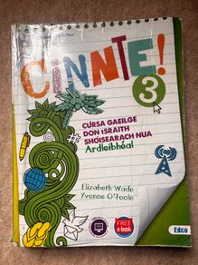 Cinnte 3 - Junior Cycle Irish books