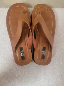 M&S Leather flipflops