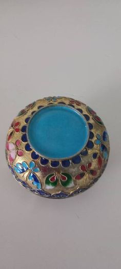 Cloisonne Multicoloured Trinket Box