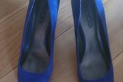 Moda Bluey Purple Suede Stilletto Heel Shoes Size UK 7 US 10