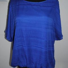 Bonmarche royal blue top size UK20 EU48 Postage included