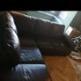 Brown Italian Leather Sofa Image 3
