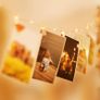 100LED Photo Clip String Lights, Litogo 10M Photo Peg Fairy Lights with 60 Clips Indoor Battery Powered Silver Wire Hanging String Photo Frames Decoration for Bedroom Wedding Party Christmas Photo Image 2
