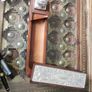 Vintage Italian Silver Laminated Desk Set. Personalised Dr. PL Image 3