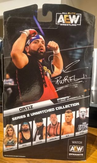 AEW Wrestling Figures - Santana and Ortiz