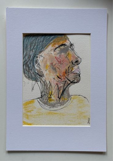 Original Art Original Drawing Original Irish Art