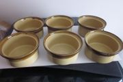 TG Green "Granville" Stoneware Glazed Bowls X6