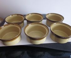 TG Green "Granville" Stoneware Glazed Bowls X6