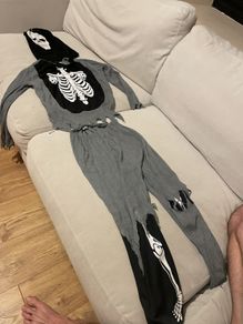 Skeleton Costume 6-8 years