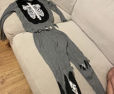 Skeleton Costume 6-8 years