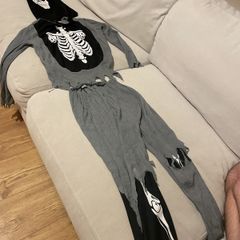 Skeleton Costume 6-8 years