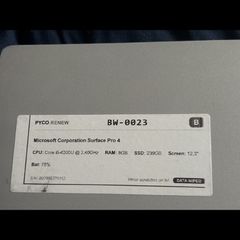 Microsoft Surface Pro 4 1724 i5-6300