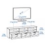 TV bench, white From IKEA! Image 7