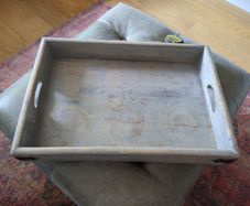 Wooden tray