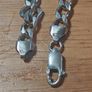 Solid 925 Sterling Silver Curb Chain Necklace Image 3