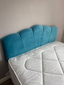 Turquoise King Sized Headboard