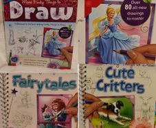 More Funky Things To Draw, 8 Books In 1 HARDACK BOOK
